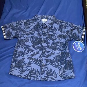 NWT Boys Hawaiian Button up